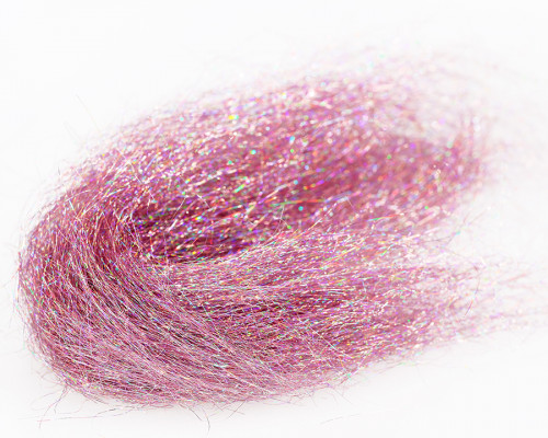 Dyed Holo Angel Hair, Pink UVR / 43